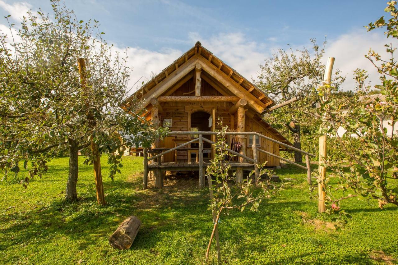 Glamping Organic Farm Slibar Villa Trzic Exterior photo