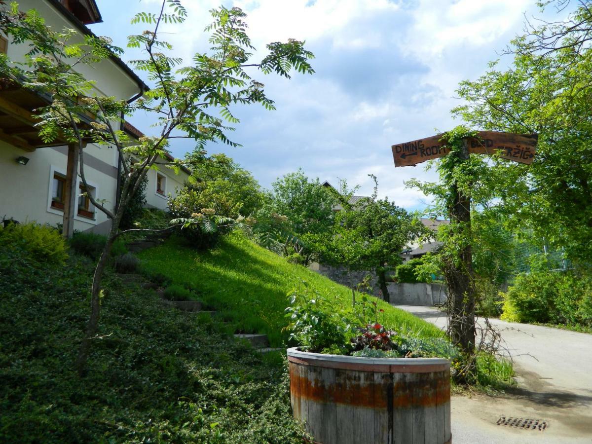 Glamping Organic Farm Slibar Villa Trzic Exterior photo